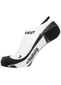 CEP, Herren Laufsocken 'No Show Socks', Schwarz / Wei&szlig;