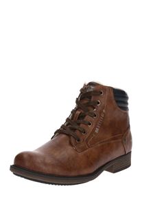 Mustang, Herren Stiefelette, Karamell / Schwarz