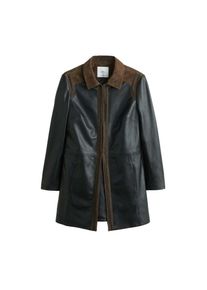 Mango, Damen Jacke 'Tino-I', Braun / Schwarz