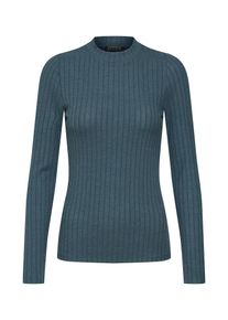 Review, Damen Shirt 'COZY RIB', Rauchblau