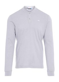 J. Lindeberg J.Lindeberg, Herren Poloshirt 'M Brayden', Hellgrau / Weiß