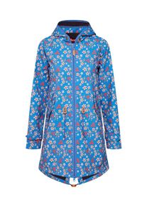 Derbe, Damen Jacke 'Island Friese CHERRY BLOSSOM', Blau / Hellblau