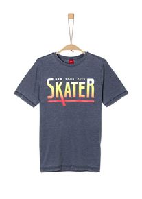 s.Oliver Junior, Shirt, Navy / Gelb / Cranberry / Weiß