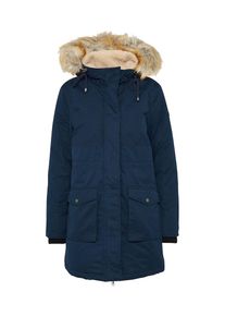 Tommy Jeans, Damen Daunenparka 'THDW', Beigemeliert / Nachtblau