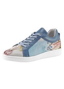 Heine, Damen Sneaker, Himmelblau / Hellblau / Mischfarben