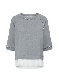 Cartoon, Damen Pullover, Grau