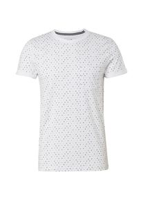 Tom Tailor Denim, Herren T-Shirt, Schwarz / Weiß