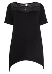 SheeGOTit, Damen Zipfelshirt, Schwarz