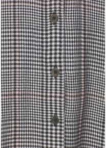 Boysen's BOYSEN'S, Damen Longbluse 'Glencheck', Schwarz