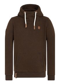 Naketano, Herren Sweatshirt 'MYO Sikis Inc.', Mokka