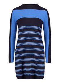 BETTY & CO Betty & Co, Damen Strickkleid, Blau / Schwarz