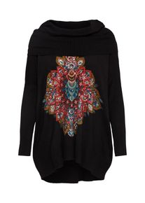 Desigual, Damen Pullover 'JERS_CASSANDRA', Navy / Mischfarben