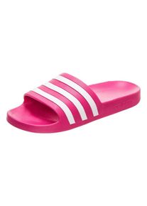 adidas originals, Damen Slipper 'Adilette Aqua', Pink / Wei&szlig;