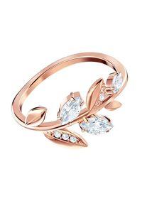 Swarovski, Damen Ring 'Mayfly 5448886', Bronze / Weiß