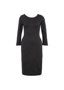 Tom Tailor, Damen Dress Jerseykleid mit Taschen, Schwarz