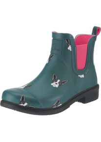 Fritzi aus Preussen Fritzi Aus Preu&szlig;en, Damen Chelsea Boots 'Clea', Petrol / Pink / Schwarz / Wei&szlig;