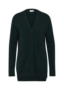 REN&Eacute; LEZARD, Damen Cardigan, Dunkelgr&uuml;n