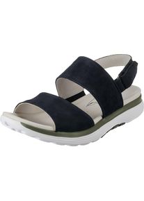Gabor, Damen Sandalen, Nachtblau / Weiß