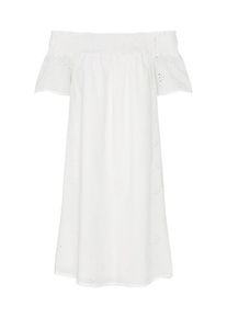 Véro Moda VERO MODA, Damen Off-Shoulder Kleid, Weiß