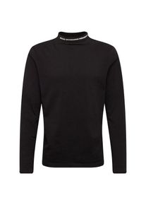 BOSS, Herren Sweatshirt 'TRight 10208265 01', Schwarz / Wei&szlig;