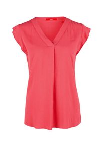 s.Oliver RED LABEL, Damen Blusentop, Hellrot