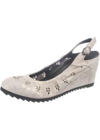 Gerry Weber, Damen Sandaletten 'Cita', Greige / Schwarz