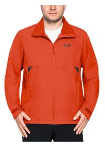 Jack Wolfskin, Herren Outdoorjacke 'QUINTO VALLEY', Orangerot