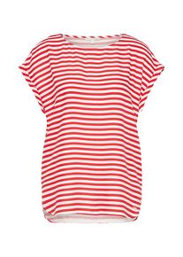 Tom Tailor Denim, Damen Blusenshirt, Rot / Weiß