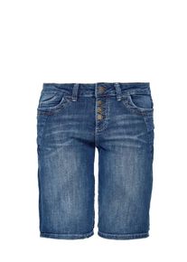 s.Oliver RED LABEL, Damen Bermuda, Blue Denim