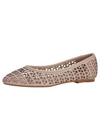 Heine, Damen Ballerina, Altrosa