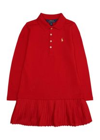 Polo Ralph Lauren, Mädchen Kleid mit Polokragen, Rot