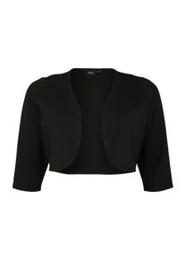 ZIZZI, Damen Strickjacke 'ELAY, 3/4, BOLERO', Schwarz