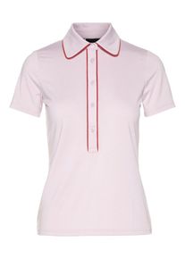 J. Lindeberg J.Lindeberg, Damen Poloshirt 'W Flor', Hellpink / Rot