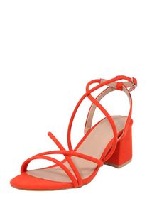 New Look, Damen Sandalen, Rot / Orangerot