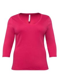 sheego Casual, Damen Shirt, Pink