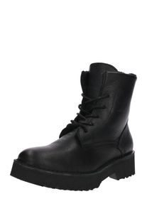 Buffalo, Damen Schn&uuml;rboot 'STUCCO', Schwarz