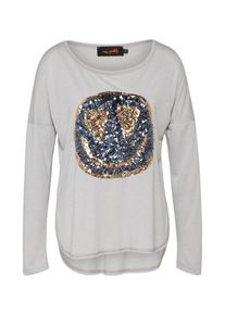 miss goodlife, Damen Langarmshirt, Hellgrau