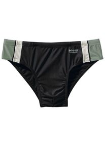 H.I.S. H.I.S, Herren Badehose, Pastellgrün / Schwarz