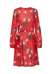 Hugo, Damen Kleid 'Kasika', Rot / Weiß