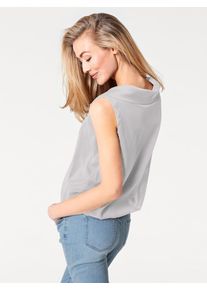 Heine, Damen Blusentop, Grau