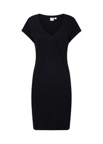 GAP, Damen Kleid 'SH V-SS VNK PKT', Schwarz