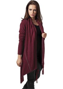 Urban Classics, Damen Cardigan, Burgunder
