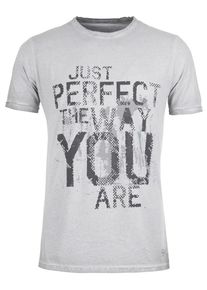 KAMAH, Herren Lounge Travel Shirt 'Tao', Grau / Stone