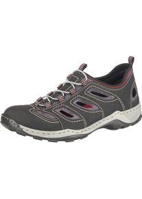 Rieker, Herren Halbschuhe, Schwarz
