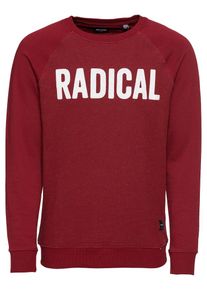 Only & Sons Only & Sons, Herren Sweatshirt 'onsJERMAINE RAGLAN SWEAT', Rot / Wei&szlig;