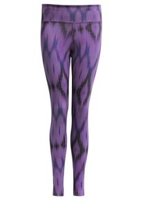 YOGISTAR.COM, Damen Yogi-leggings "devi" - Ikat Purple, Dunkellila