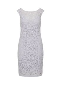 Cartoon, Damen Kleid, Flieder