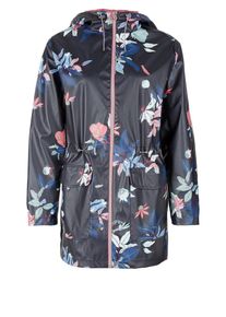 s.Oliver RED LABEL, Damen Raincoat, Marine / Nachtblau / Hellblau / Hellpink