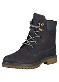 s.Oliver RED LABEL, Damen Stiefelette, Dunkelblau