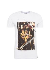 Only & Sons Only & Sons, Herren T-Shirt 'onsKILL BILL PHOTO FITTED', Wei&szlig;
